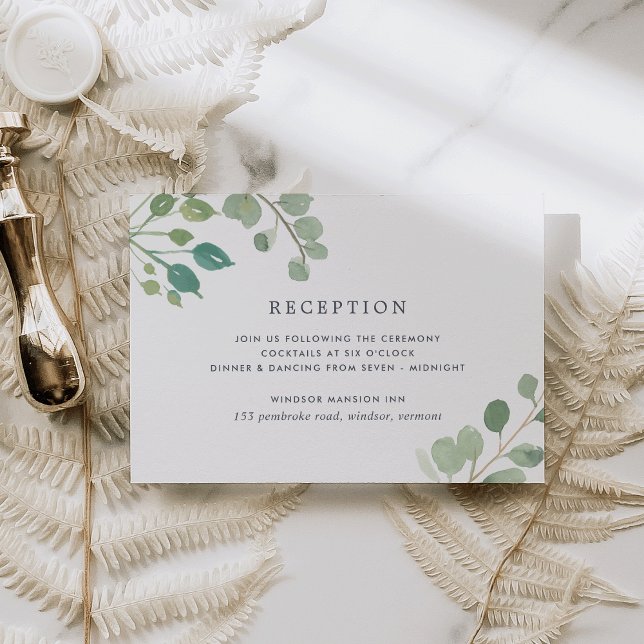 Eucalyptus Reception Enclosure Card (Creator Uploaded)