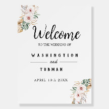 Eucalyptus Rustic Greenery Wedding Sign