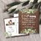 Eucalyptus Rustic Photo Engagement BBQ Invitation