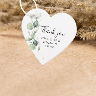 Eucalyptus Rustic Wedding Thank You Favor Tags