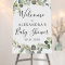 Eucalyptus Sage Green Floral Baby Shower
