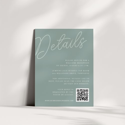 Eucalyptus  Script Watermark All_in_One Details Enclosure Card