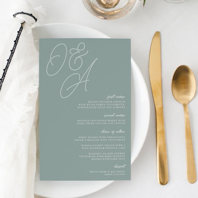 Eucalyptus | Script Watermark Monogram Wedding (Creator Uploaded)