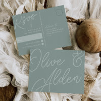 Eucalyptus | Script Watermark RSVP
