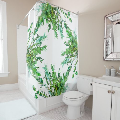 Eucalyptus  shower curtain