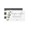 Eucalyptus simple black white diaper raffle cards