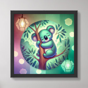 Eucalyptus Snooze Framed Art