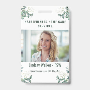 Eucalyptus Style  Badge