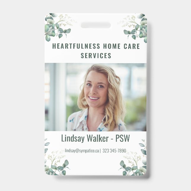 Eucalyptus Style  Badge (Front)