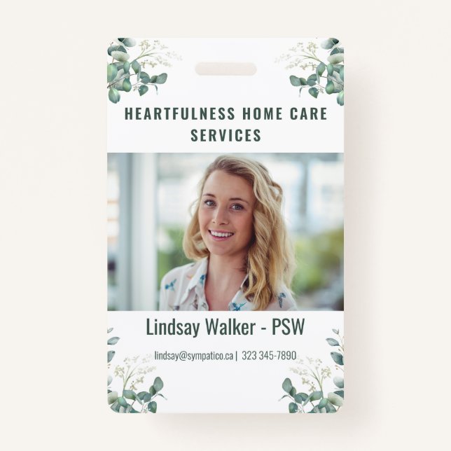 Eucalyptus Style  Badge (Front)