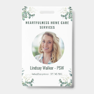 Eucalyptus Style  Badge