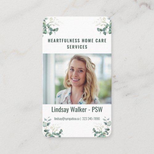 Eucalyptus Style  Business Card