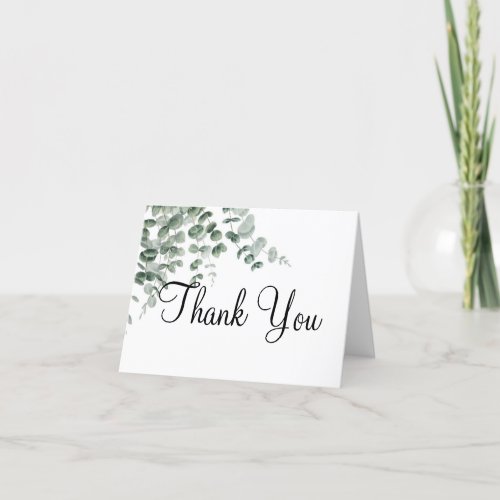 eucalyptus thank you card