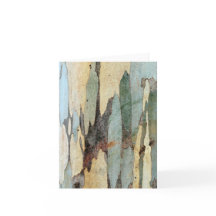 Eucalyptus Tree Bark Notecard
