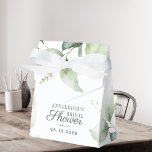 Eucalyptus Watercolor Greenery Bridal Shower Favor Boxes<br><div class="desc">Elevate your bridal shower with our exquisite favor box featuring a delicate Eucalyptus Watercolor Greenery design. Each box encapsulates the essence of natural elegance, boasting soft hues of green and dreamy watercolor foliage, making it a perfect token of gratitude for your beloved guests. Whether you're planning a rustic affair or...</div>