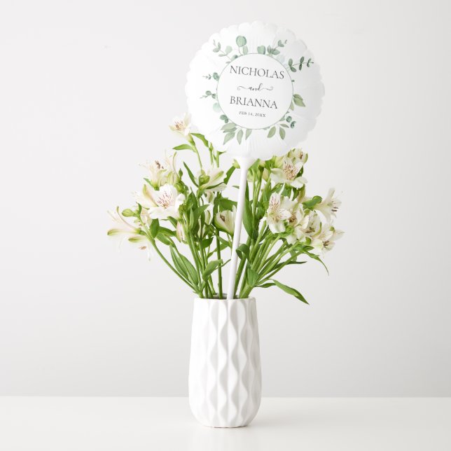 Eucalyptus Wedding Balloon (Vase)