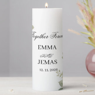 Eucalyptus Wedding Candle
