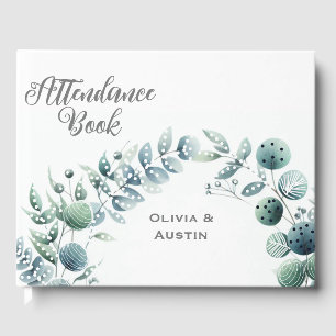 Eucalyptus Wedding Guest Book