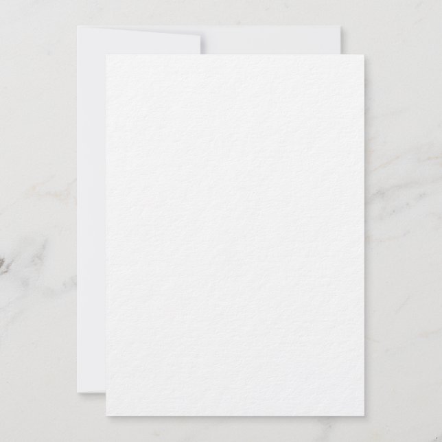 Eucalyptus Wedding Invitation (Back)