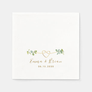 Eucalyptus Wedding Napkins