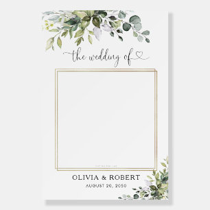 Eucalyptus Wedding Photo Prop Foam Board
