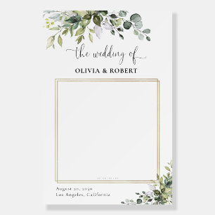 Eucalyptus Wedding Photo Prop Foam Board