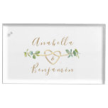 Eucalyptus Wedding Place Card Holder