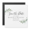 Eucalyptus Wedding Save The Date Magnetic Card