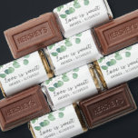 Eucalyptus - wedding shower candy hershey's miniatures<br><div class="desc">Celebrate the bride in style with our eucalyptus bridal shower invitation. This beautiful design features elegant watercolors eucalyptus leaves. Order yours today! Matching items available!</div>