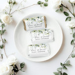 Eucalyptus wedding shower hershey's miniatures<br><div class="desc">Eucalyptus wedding shower hershey's miniatures. Watercolor eucalyptus Bridal shower favors. 
Matching items available.</div>