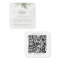 Eucalyptus Wedding Website QR Code RSVP