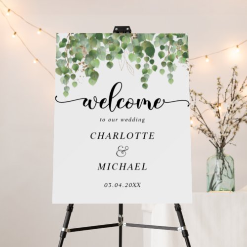 Eucalyptus Weddings Foam Board