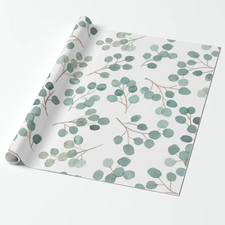 Eucalyptus Wrapping Paper Zazzle