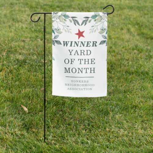Eucalyptus Yard of the Month Winner Club Award Garden Flag