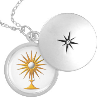 Eucharist in Monstrance Necklace