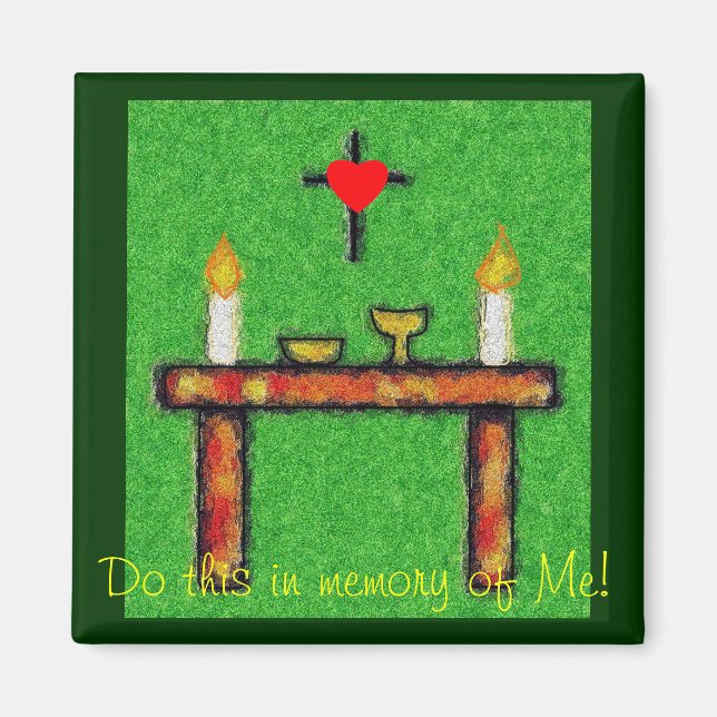 Eucharist Magnet (Front)