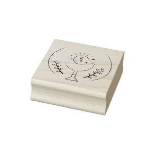 Eucharist Rubber Stamp