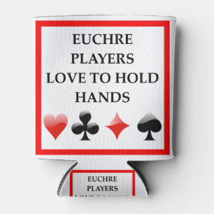 EUCHRE CAN COOLER