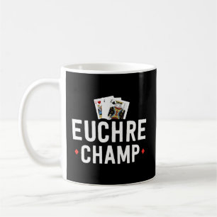 Euchre For Euchre Bustle Player Tournament Coffee Mug