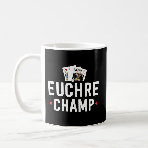Euchre For Euchre Bustle Player Tournament Coffee Mug