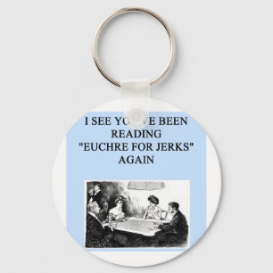 EUCHRE KEYCHAIN
