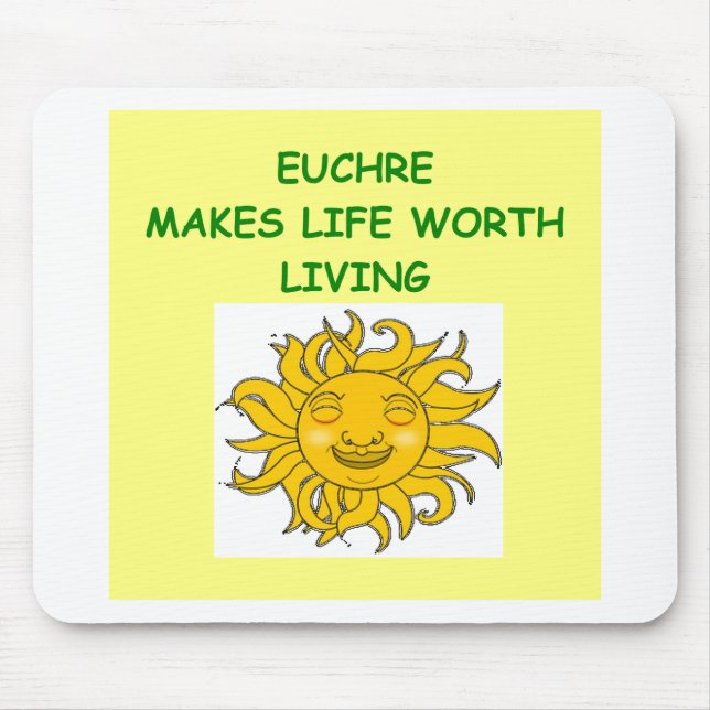 euchre mouse pad (Front)