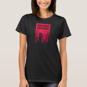 Euchre Player Best Price Legend Card Game  Raglan T-Shirt