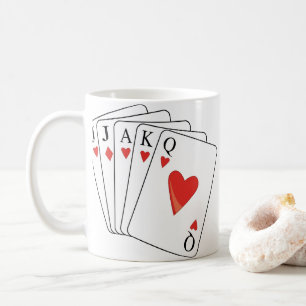 Euchre Playing Cards Coffee Mug