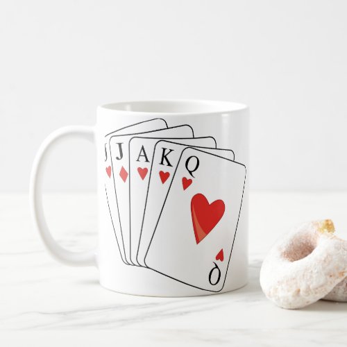 Euchre Playing Cards Coffee Mug