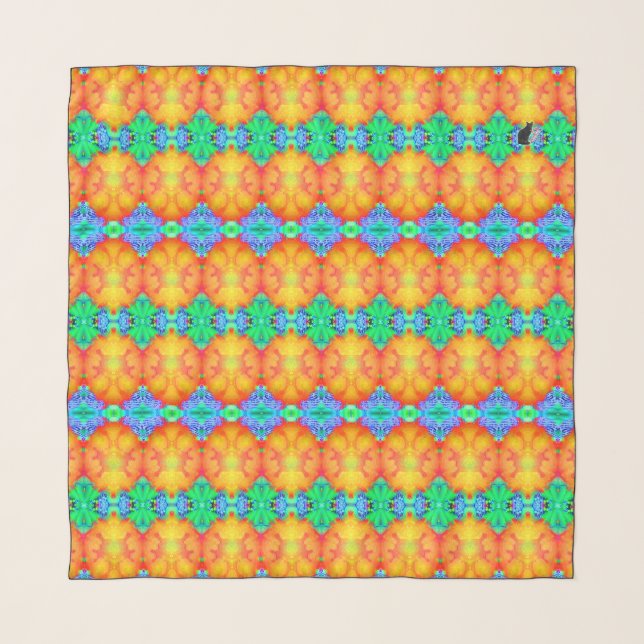 Euclidians KCFX Chiffon Scarf (Front)