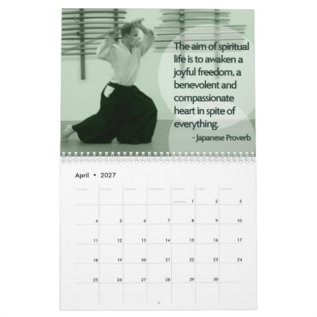 Eugene Aikikai 2026 Calendar (Apr 2027)
