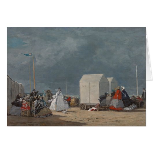 Eugene Boudin - Approaching Storm Cards (Front Horizontal)
