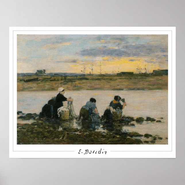 Eugène Boudin Zedign Art Poster #12 (Front)