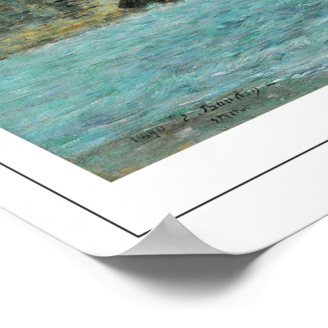 Eugène Boudin Zedign Art Poster #13 | Zazzle